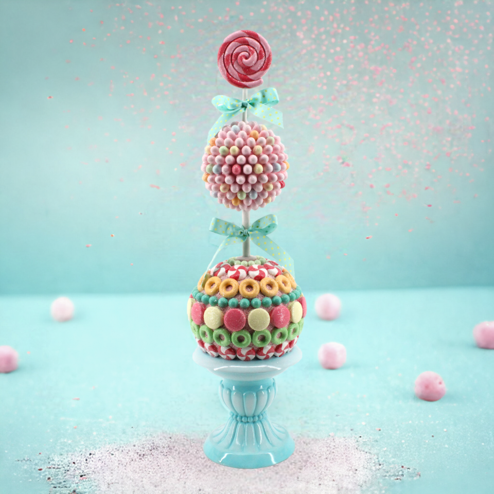 CANDY LAND TOPIARY TREE BY DECEMBER DIAMONDS
