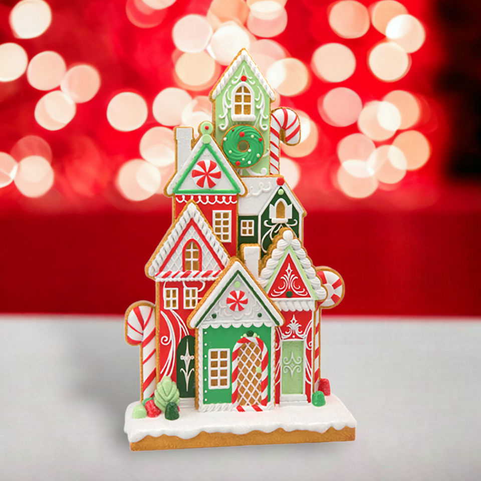 16" Sprinkles Gingerbread Village by December Diamonds