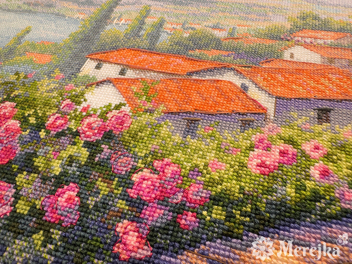 Whispers of Summer Counted Cross Stitch Kit by Merejka K-276