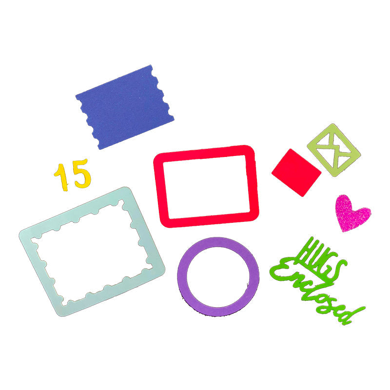 Photo Frames Scrapbooking Cutting Die by Wizardi QJ76