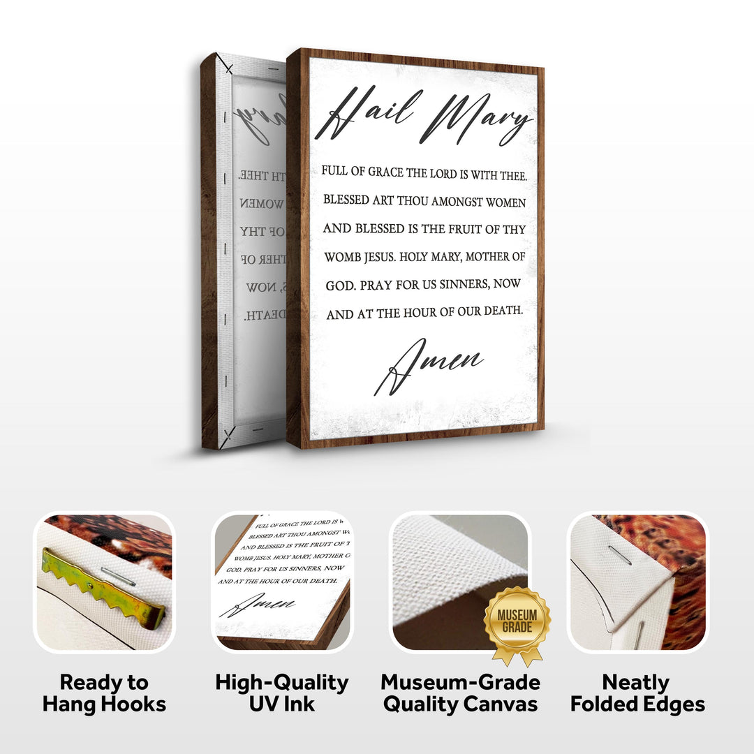 The Hail Mary Faith Sign