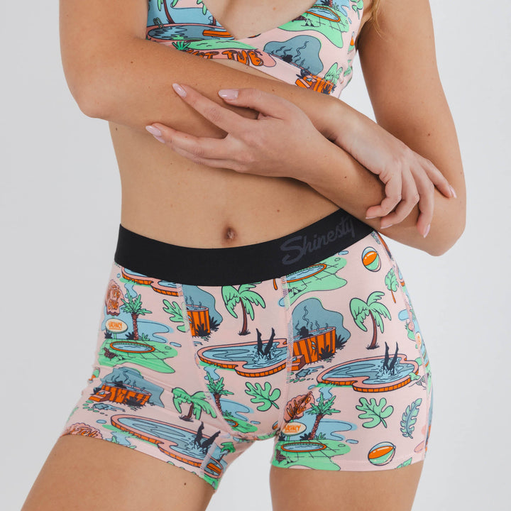 The Motel Hotel | Palm Springs Tropical Women’s Boxers
