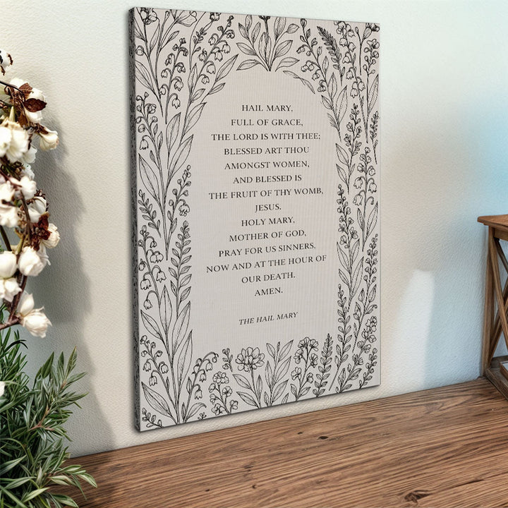 The Hail Mary Faith Sign V