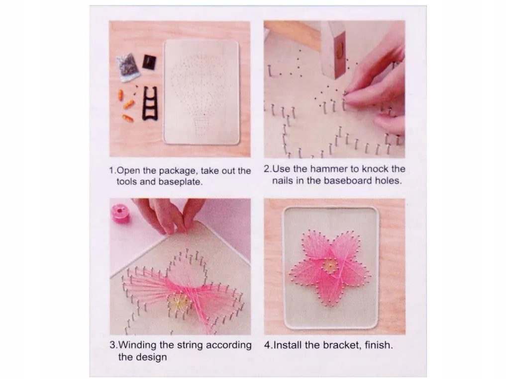 String Art Kit by Wizardi M1-4 DHAA28304
