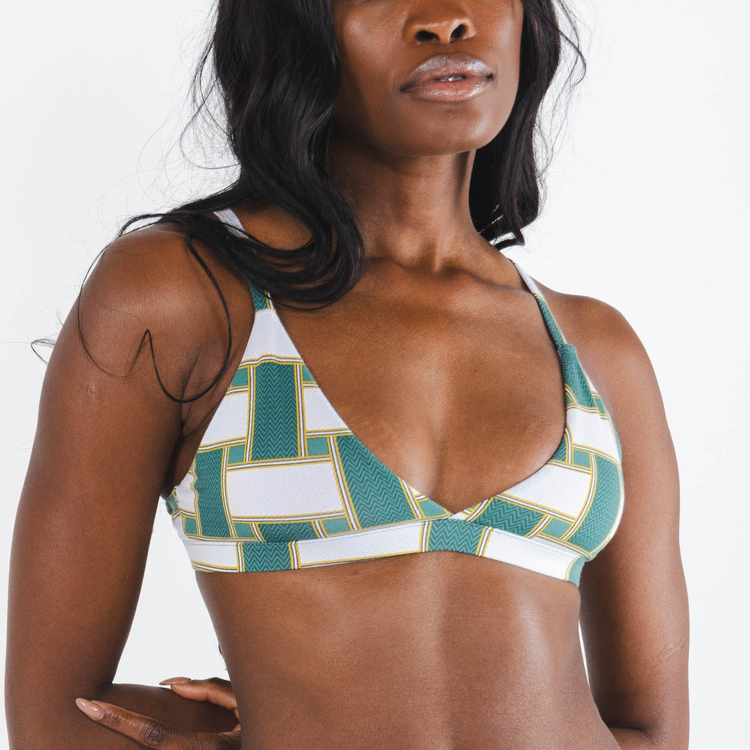 The Lawn Chair | Vintage Webbed Boob Hammock™ Triangle Bralette