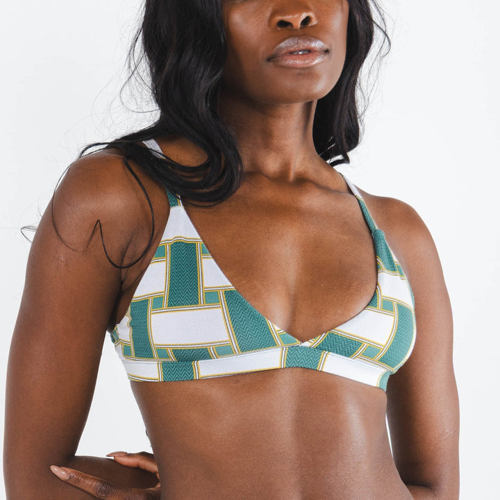 The Lawn Chair | Vintage Webbed Boob Hammock™ Triangle Bralette