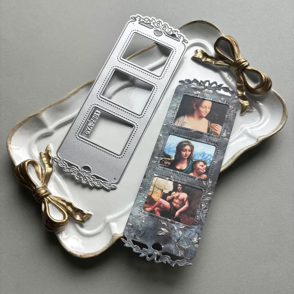 Square Frames Scrapbooking Cutting Die by Wizardi QJ13