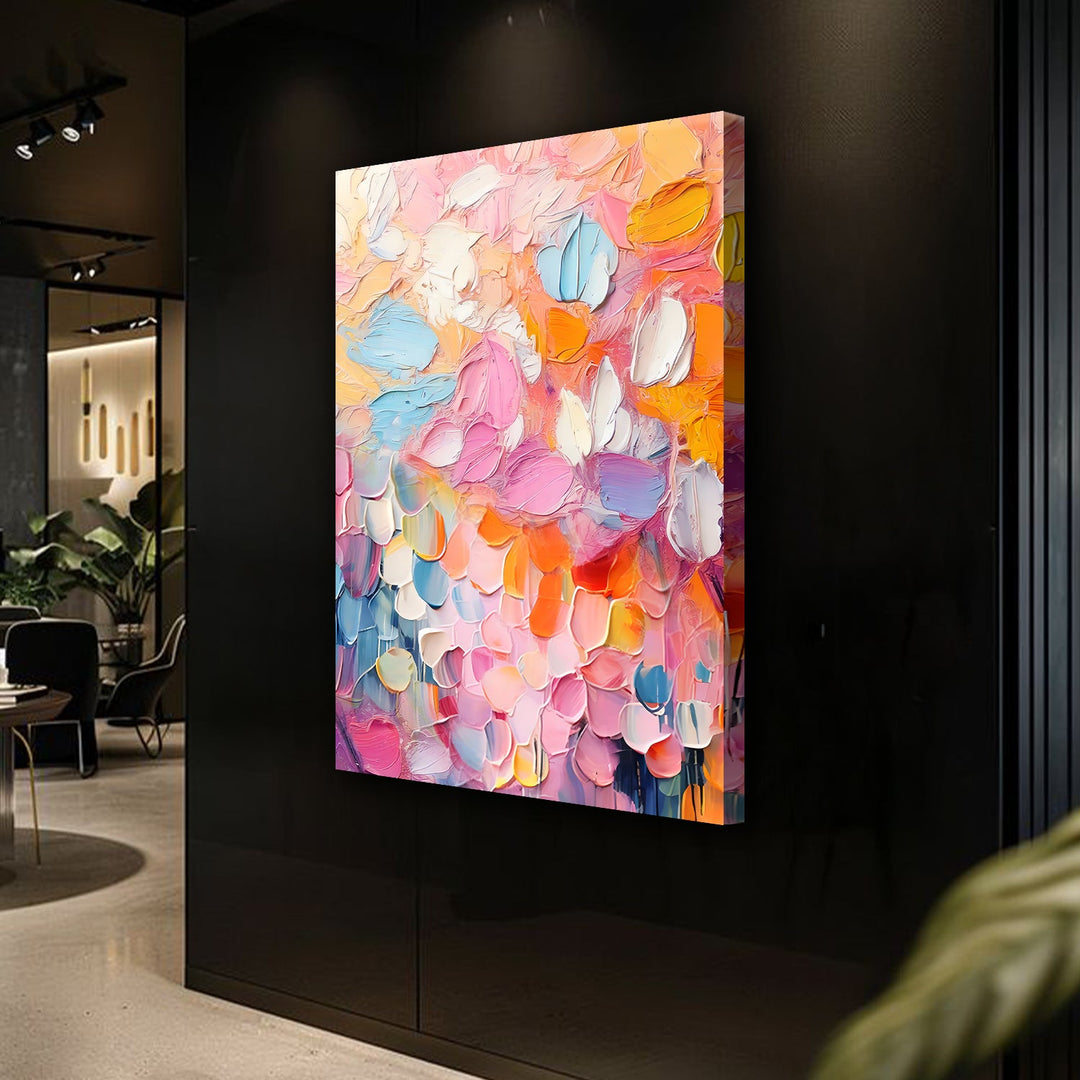 Blooming Rhapsody Abstract Wall Art