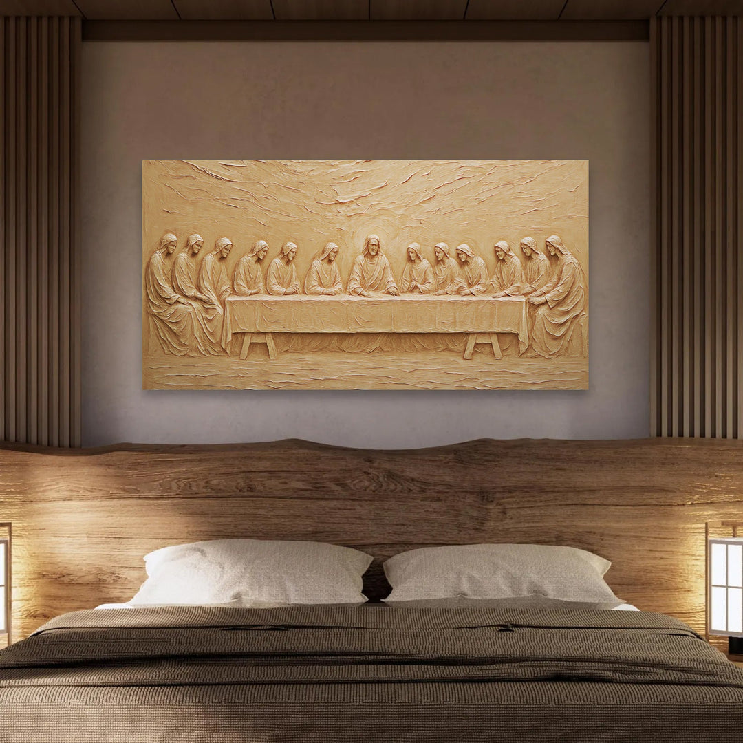 The Last Supper Minimalist Faith Wall Art