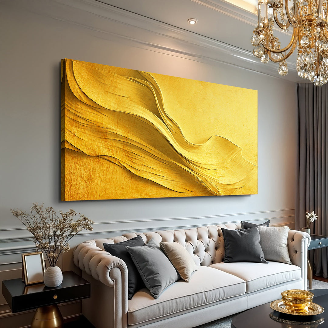 Gold Minimalist Wall Art