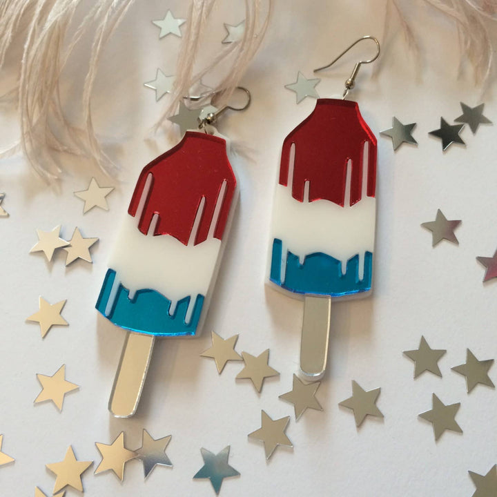 Rocket Bomb Popsicle Earrings