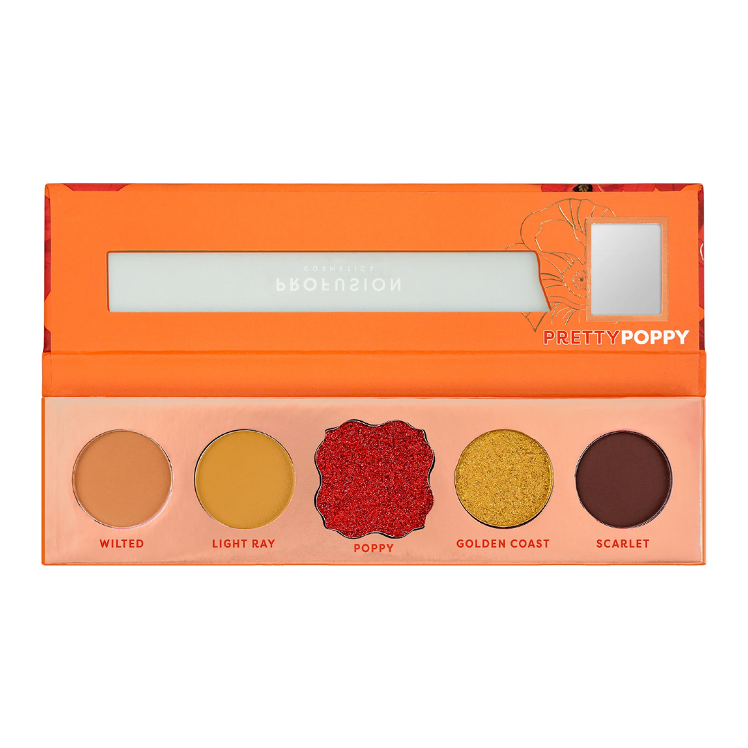 Blooming Hues 5 shade palette