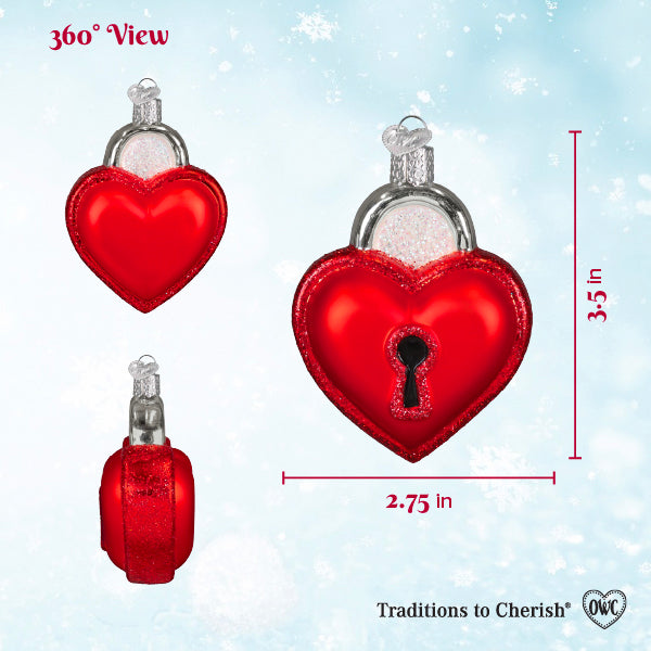 Love Lock Ornament