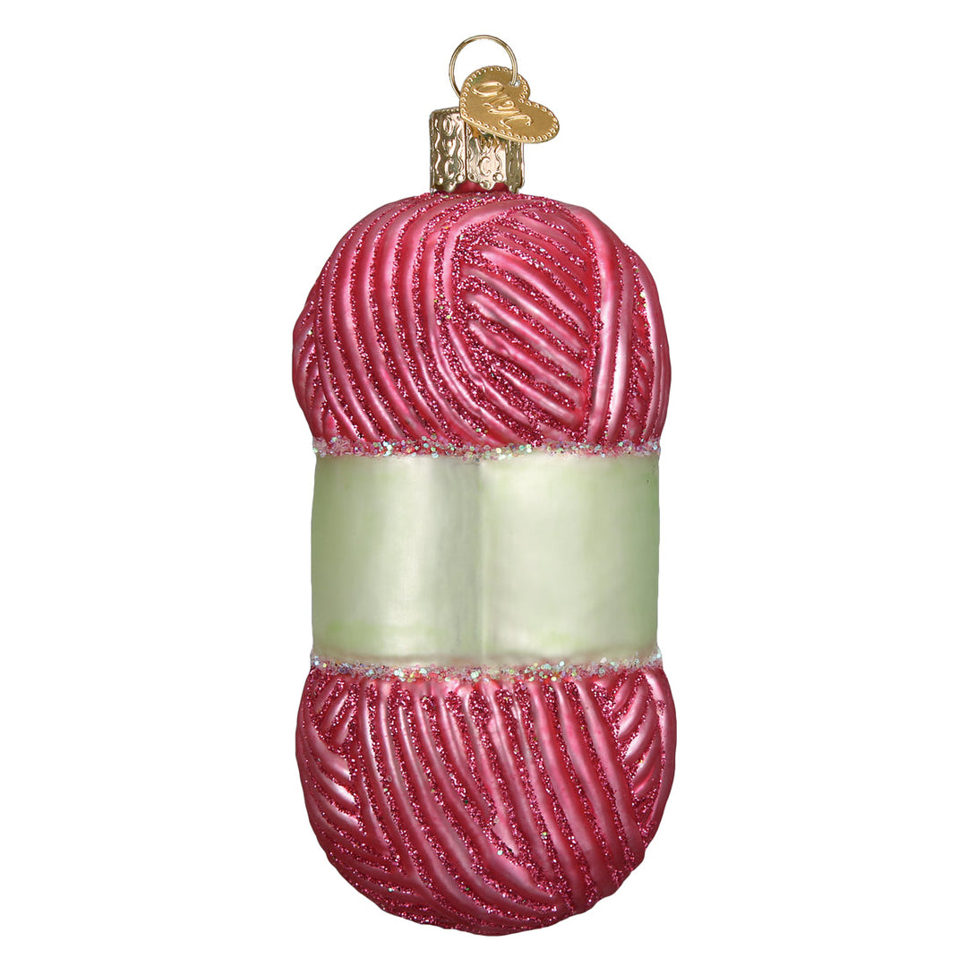 Knitting Yarn Ornament