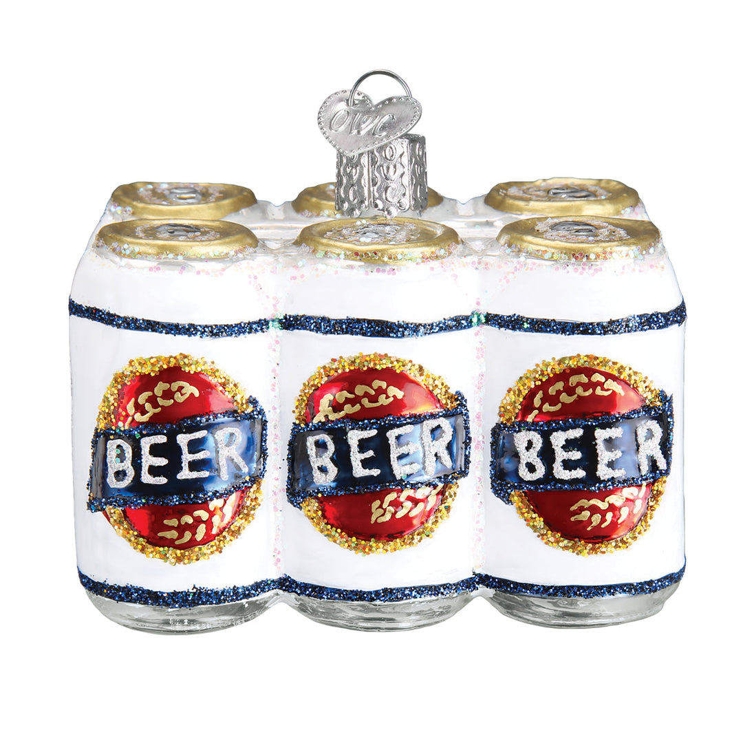 Six Pack Of Beer Ornament