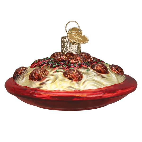 Spaghetti  And Meatballs Ornament