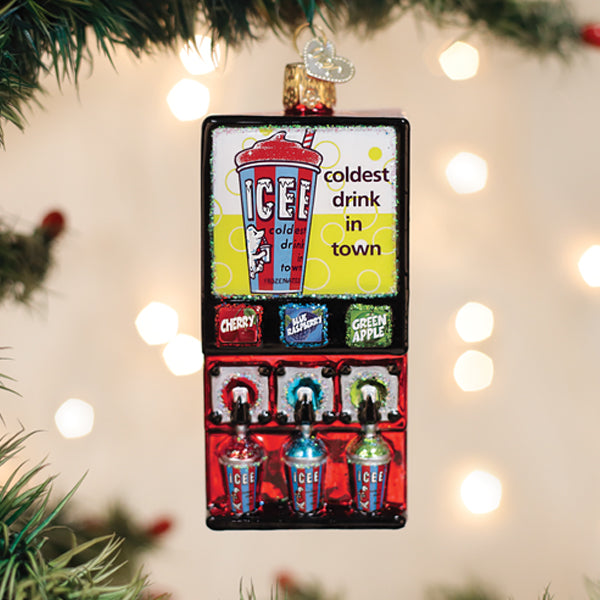 Icee Machine Ornament