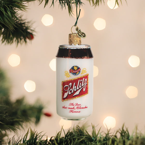Schlitz Beer Can Ornament