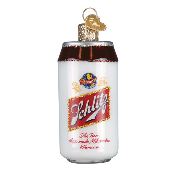 Schlitz Beer Can Ornament