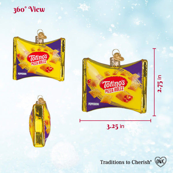Totino's Pizza Rolls Bag Ornament