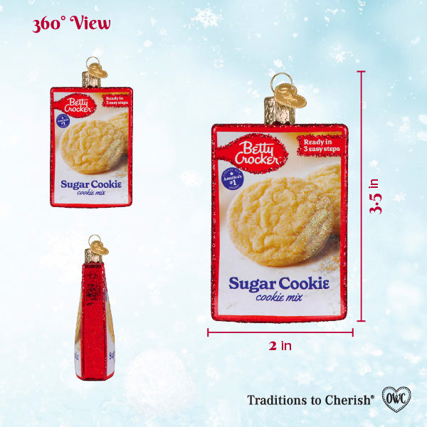 Betty Crocker Sugar Cookie Mix Ornament