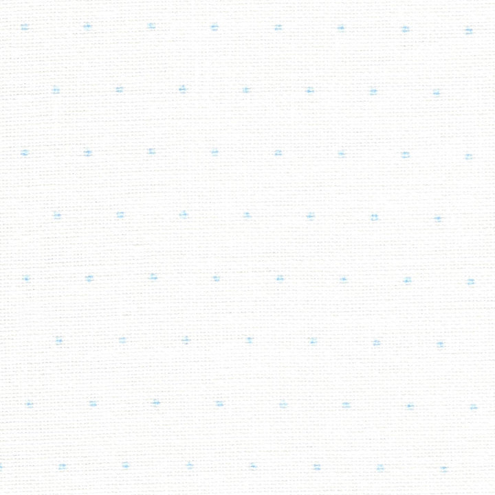 Precut Zweigart Cashel Mini Dots 28 count White with Grey Mini Dots 3281/1129