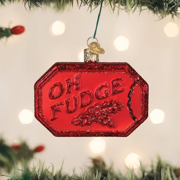 Oh Fudge Soap Ornament