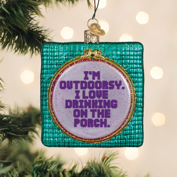 I'm Outdoorsy Ornament