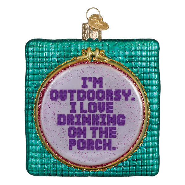 I'm Outdoorsy Ornament