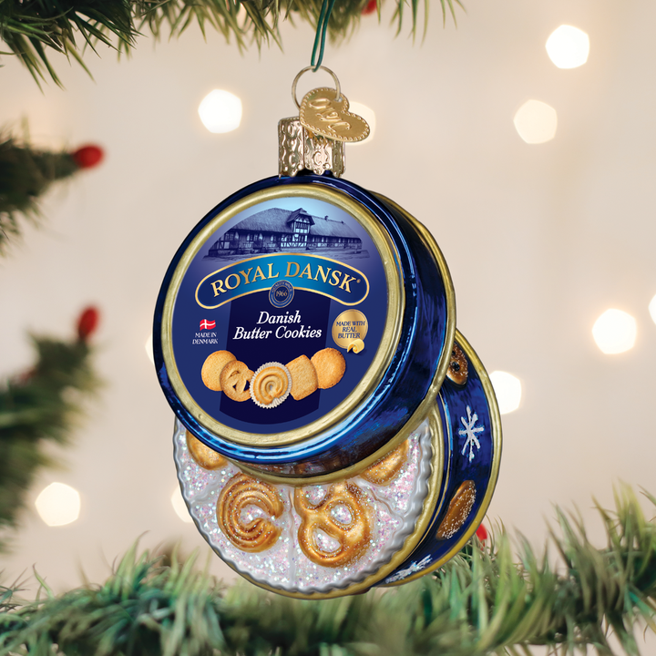 Butter Cookies Tin Ornament