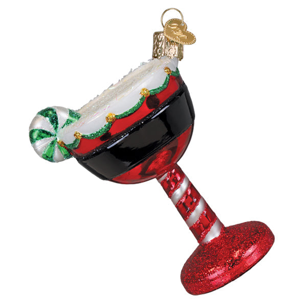 Santa Cocktail Ornament