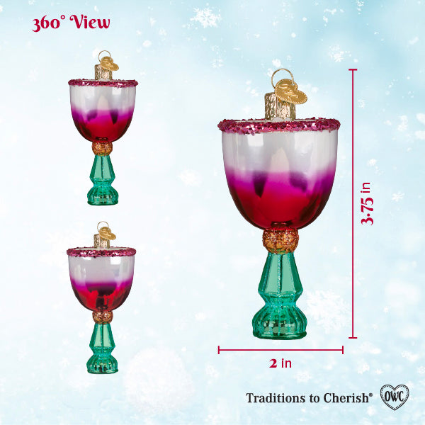 Mistletoe Cocktail Ornament
