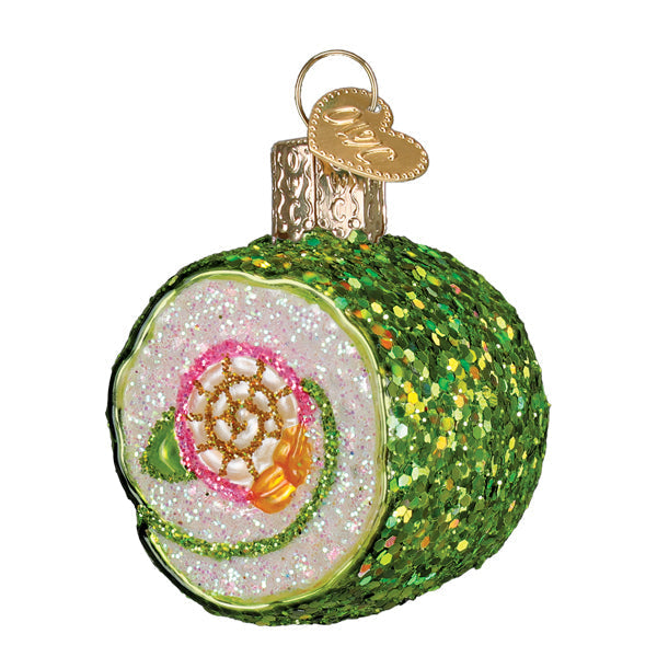 Shimmering Sushi Roll Ornament
