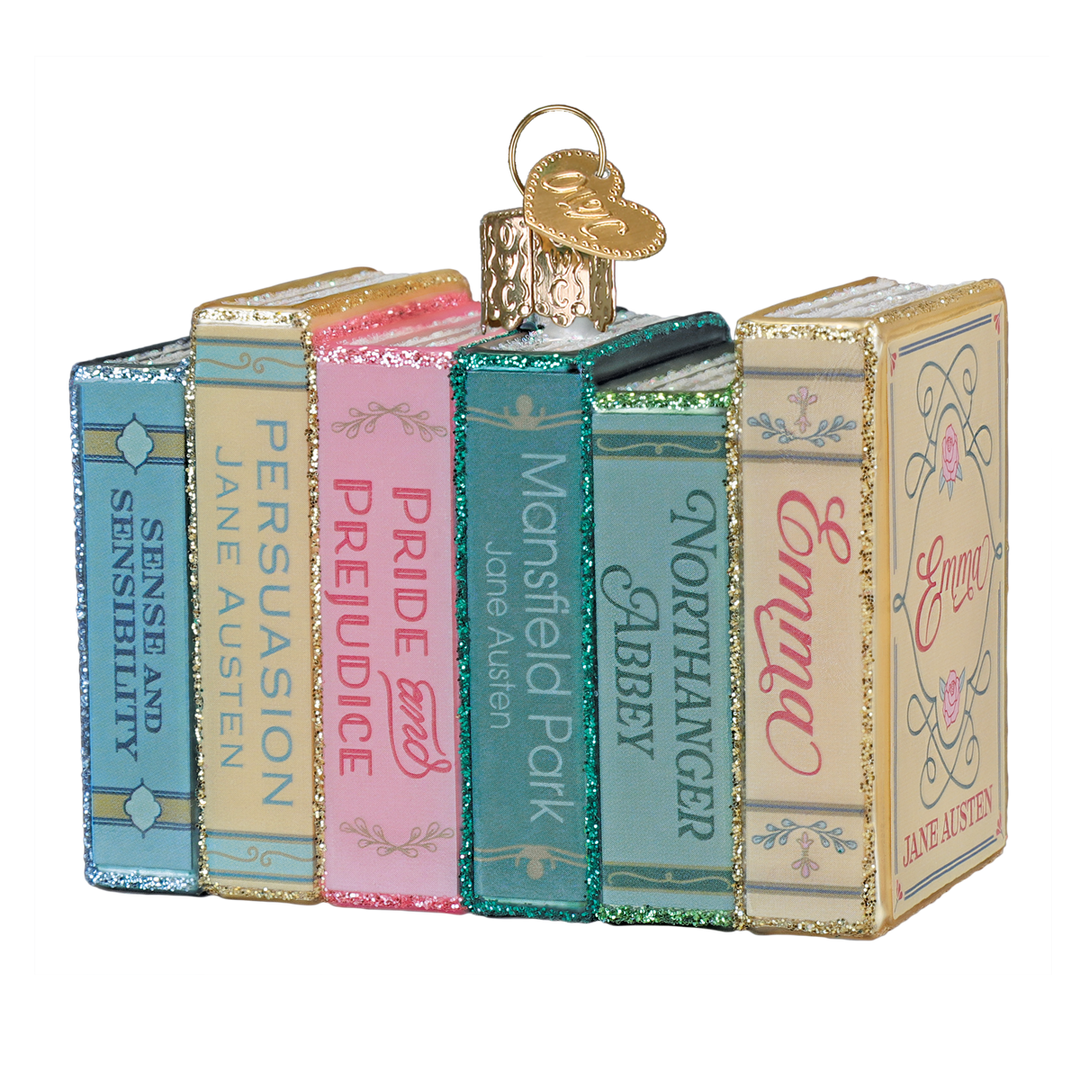 Jane Austen Books Ornament