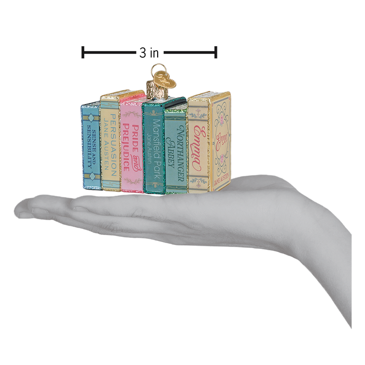 Jane Austen Books Ornament