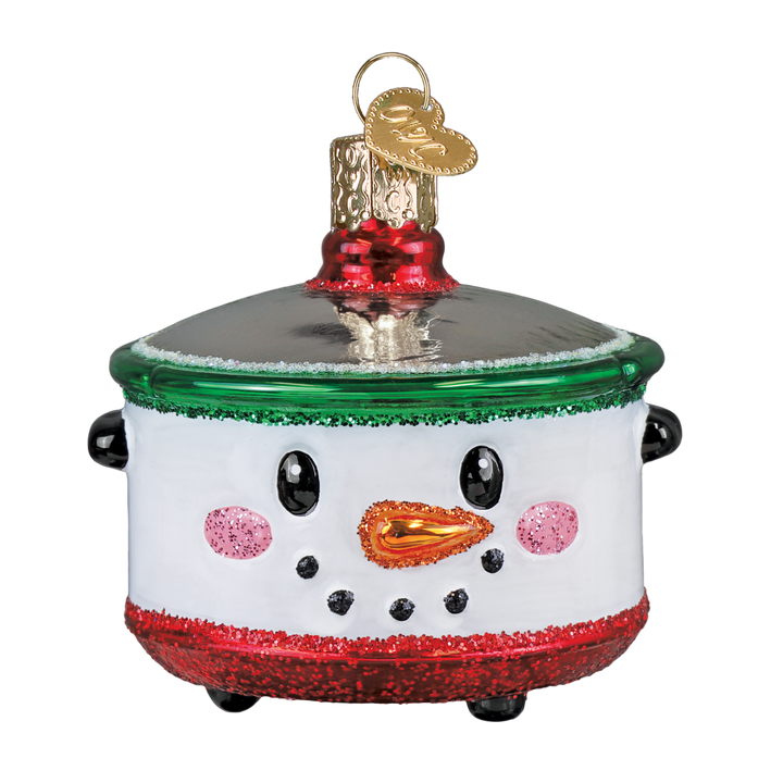 Snowman Slow Cooker Ornament