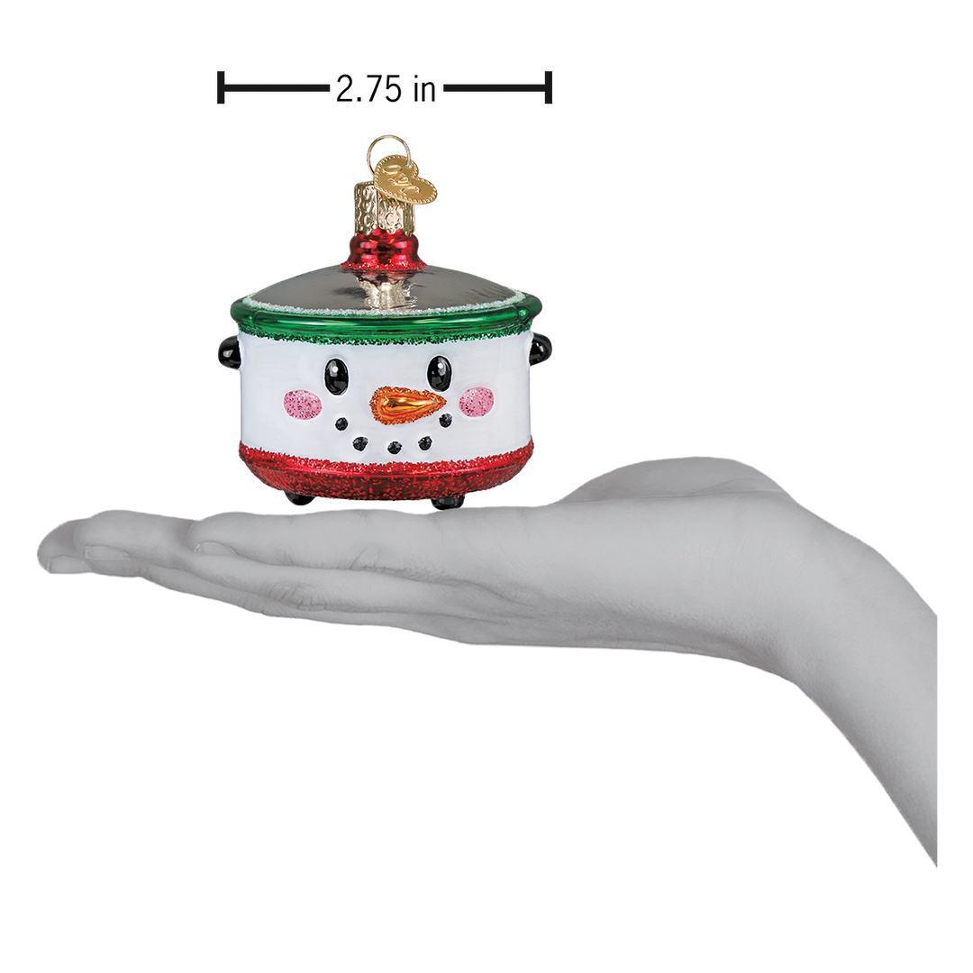 Snowman Slow Cooker Ornament