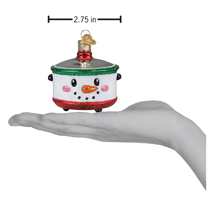 Snowman Slow Cooker Ornament