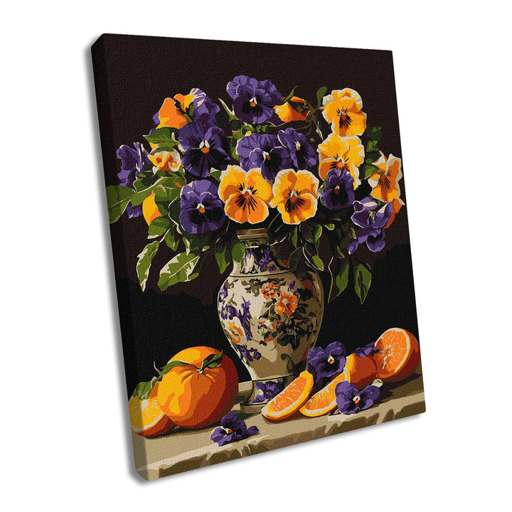 Painting by Numbers kit Sophisticated violets KHO3293