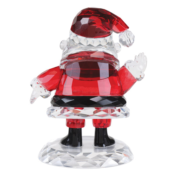 Santa Claus Crystal Figurine