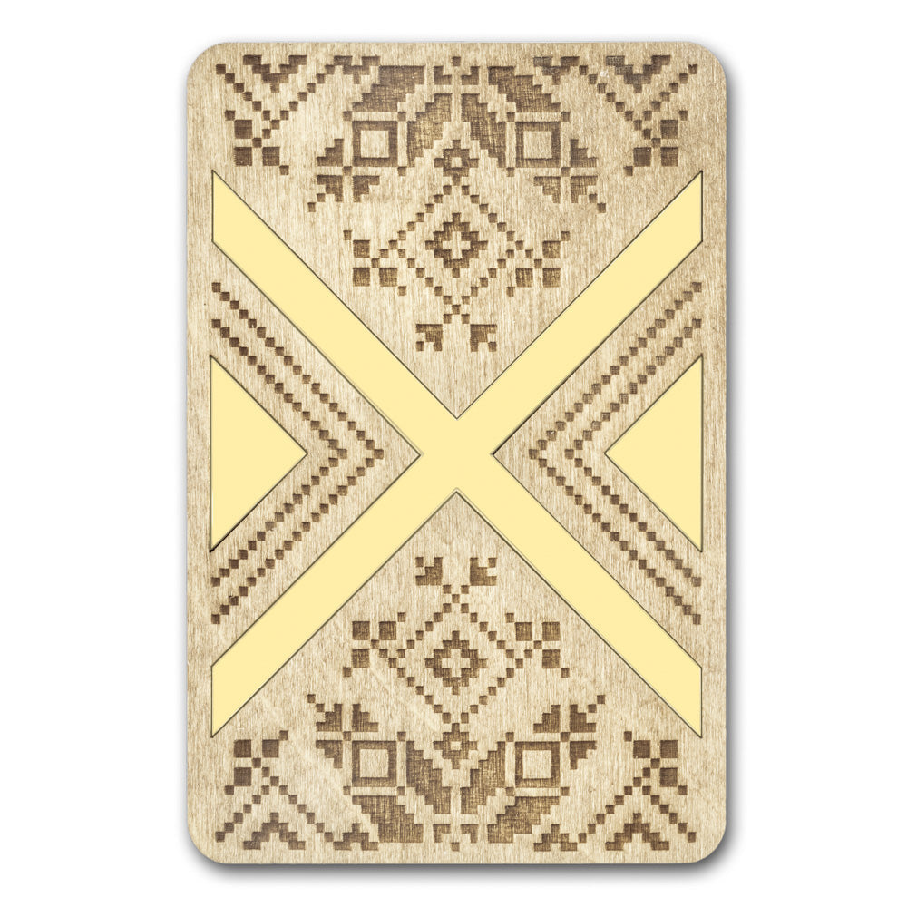 Magnetic Needle Case Rectangular – “Ethnic Pattern” FLZB(N)-194