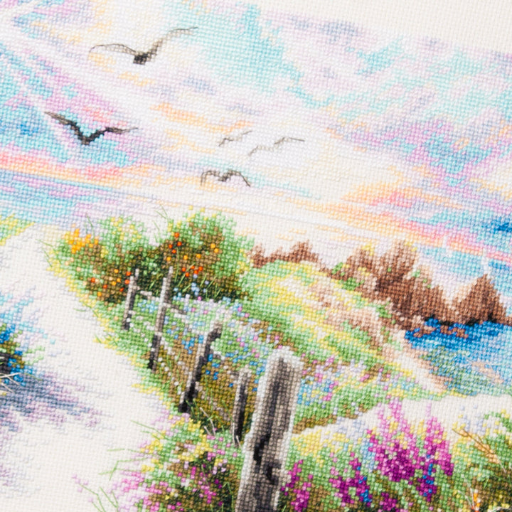 The Light of Home Counted Cross Stitch Kit by Magic Needle 350-740