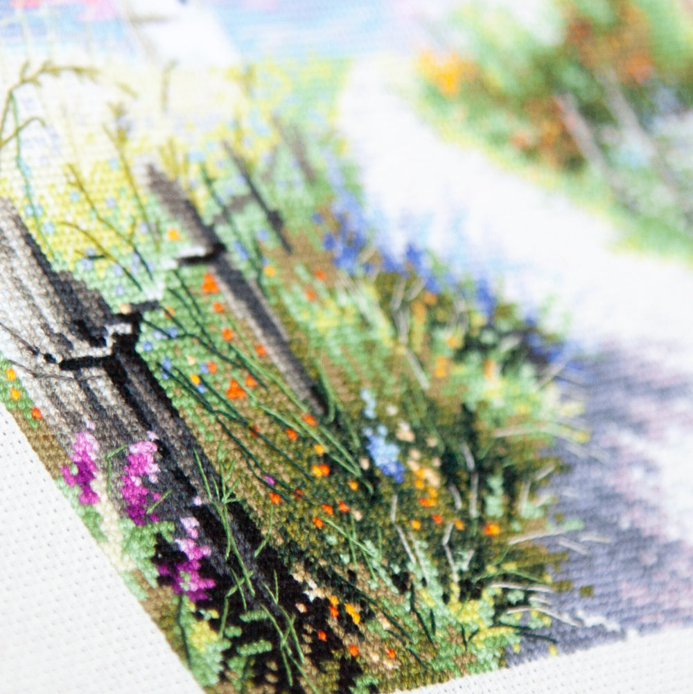 The Light of Home Counted Cross Stitch Kit by Magic Needle 350-740