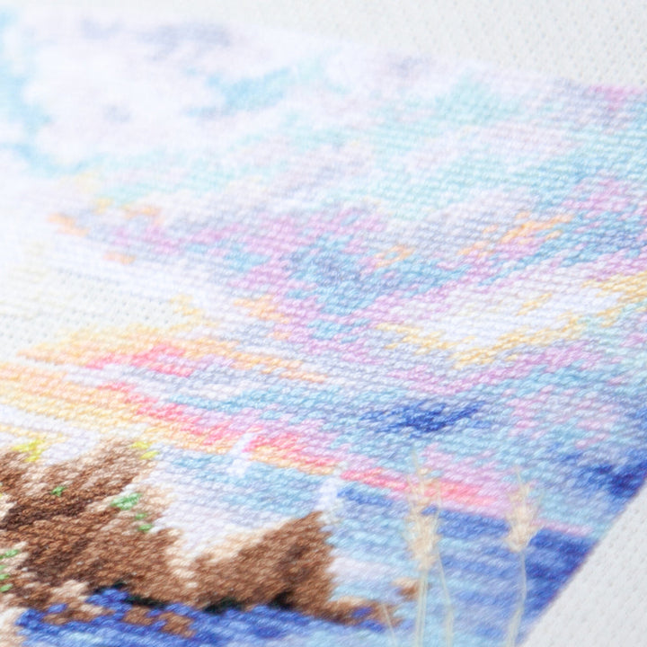 The Light of Home Counted Cross Stitch Kit by Magic Needle 350-740