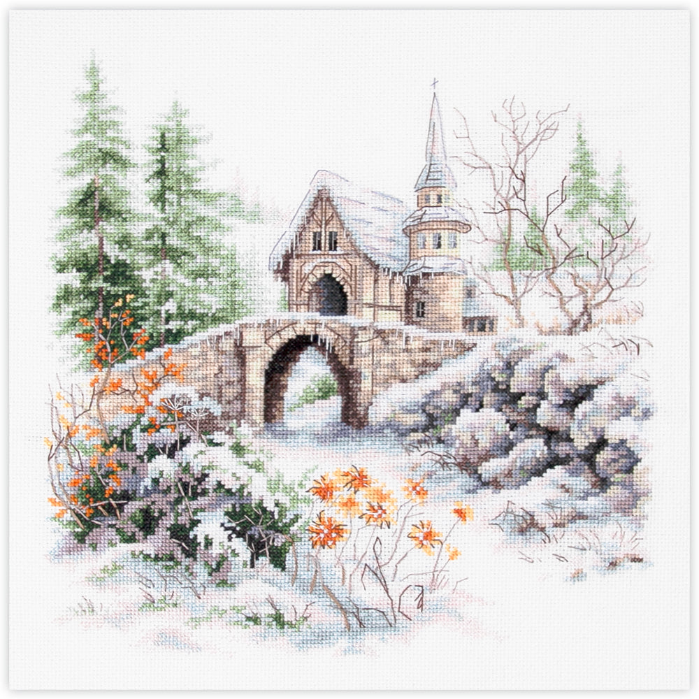 In Winter Dreams Counted Cross Stitch Kit by Magic Needle 350-743