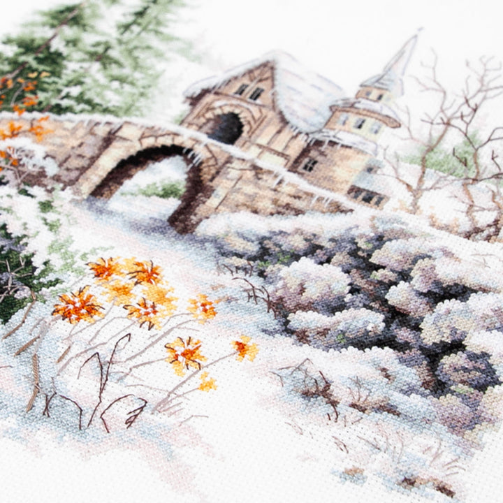In Winter Dreams Counted Cross Stitch Kit by Magic Needle 350-743