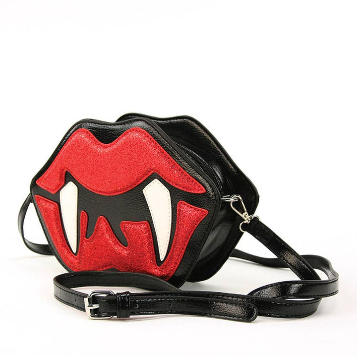 Vampire Mouth Crossbody Bag