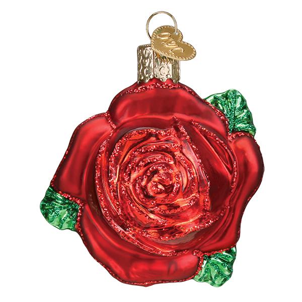 Red Rose Ornament