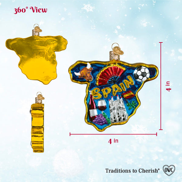 Wonders Of Spain Ornament