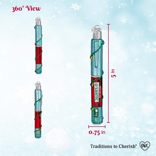 Ho Ho Ho O'santic Ornament
